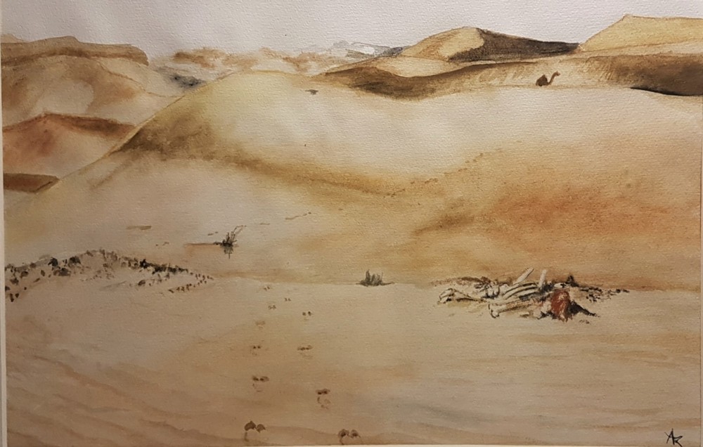 Aquarell Bourharet