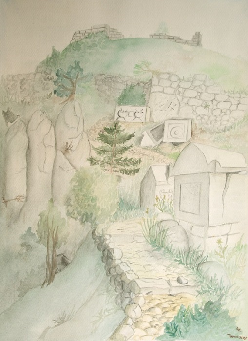 Aquarell Termessos