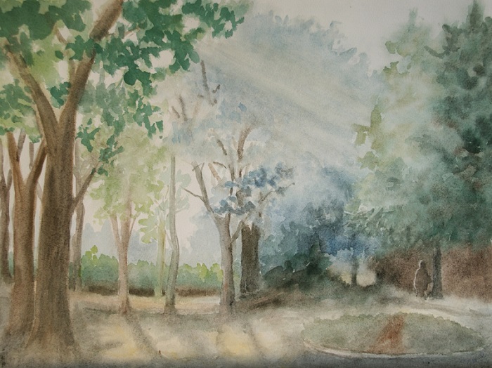 Aquarell Potsdam