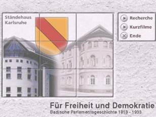 Für Freiheit und Demokratie. Badische Parlamentsgeschichte 1818-1933